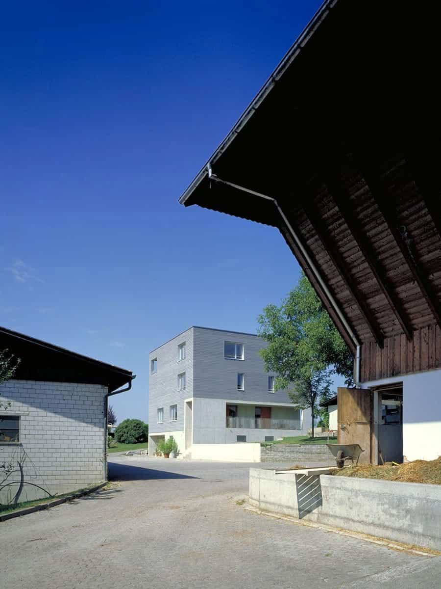 <b>015.</b> Mehrfamilienhaus<br>Bauernhaus Vogelsang, Ebikon, 2005–2006
