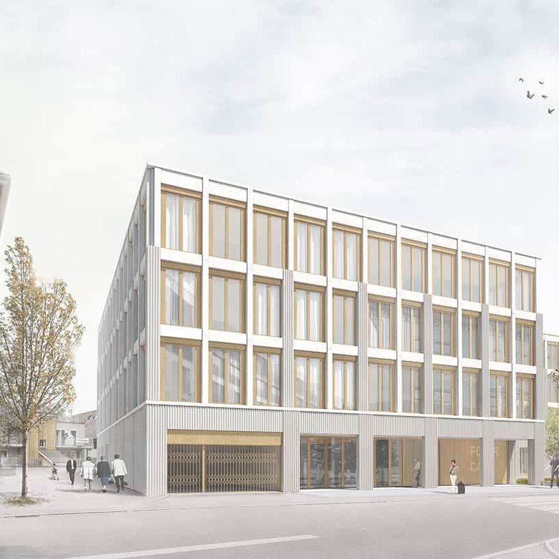 <b>083.</b> Ergänzungsbauten<br>Regierungsgebäude, Frauenfeld, 2016 – Projektwettbewerb